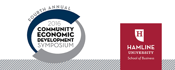 2016 Hamline Community Economic Development Symposium